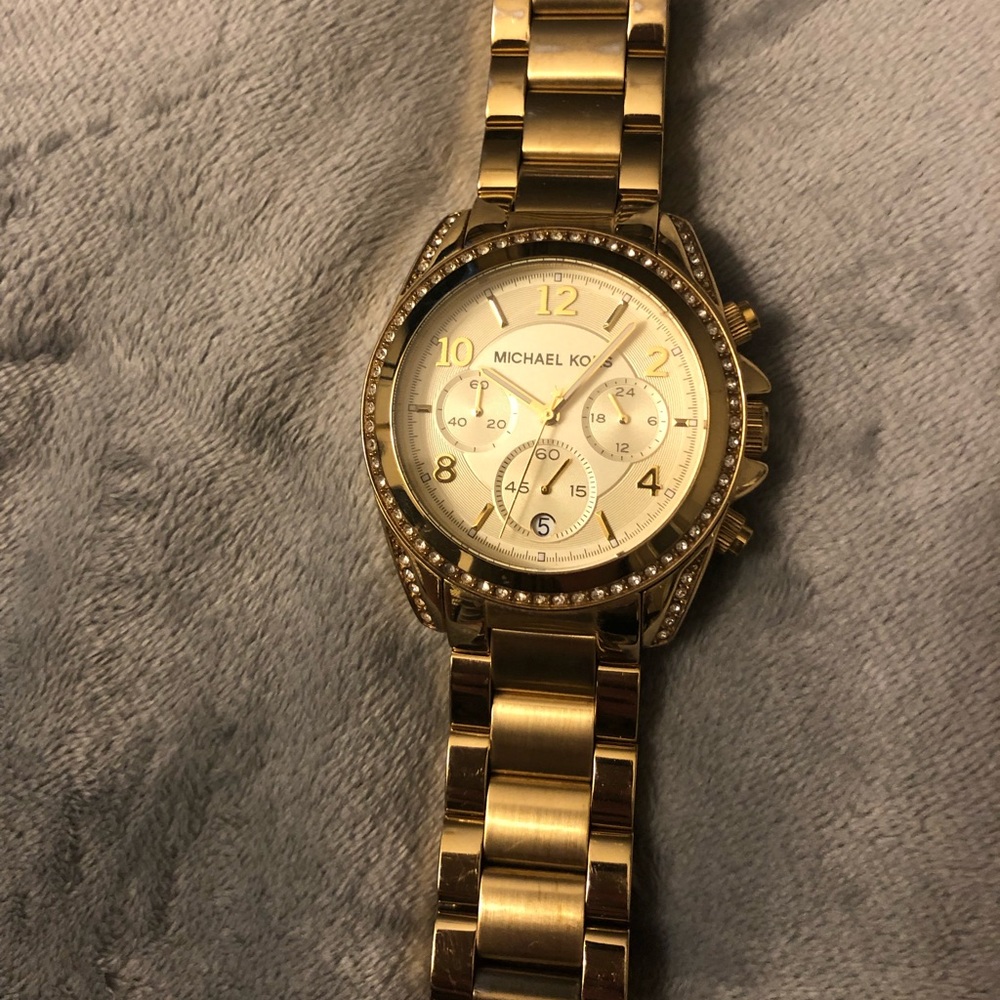 Gold Michael Kors Watch